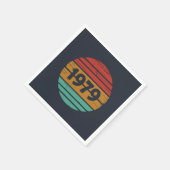 Geboren in 1979 op  verjaardag servet (Hoek)