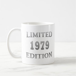 Geboren in 1979 Verjaardag Limited Edition Gift Koffiemok