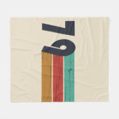 Geboren in 1979  verjaardagscadeau fleece deken (Voorkant (Horizontaal))