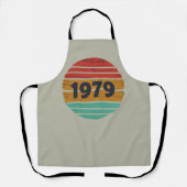 Geboren in 1979  verjaardagscadeau schort (Voorkant)