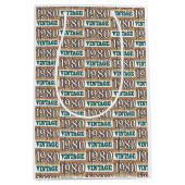 Geboren in 1980 middelgrote cadeautas (Voorkant)