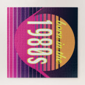 Geboren in 1980, Millennials, Gen X, Geboortejaar Legpuzzel (Horizontaal)