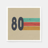 Geboren in 1980 op  verjaardag servet (Voorkant)