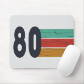 Geboren in 1980  verjaardagscadeau muismat (Met muis)