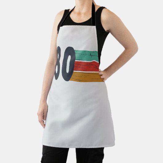 Geboren in 1980  verjaardagscadeau schort (Insitu)