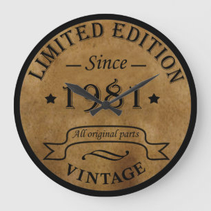 Geboren in 1981 op  verjaardag grote klok