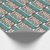 Geboren in 1982 cadeaupapier (Hoek)