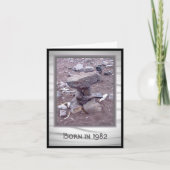 Geboren in 1982, Kaart van de 'Birthday'-wedstrijd (Voorkant)