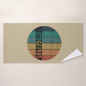 Geboren in 1982 op  verjaardag badhanddoek (Badhanddoek)