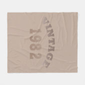 Geboren in 1982 op  verjaardag fleece deken (Voorkant (Horizontaal))