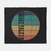 Geboren in 1982 op  verjaardag fleece deken (Voorkant (Horizontaal))