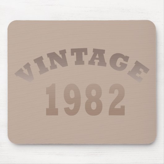 Geboren in 1982 op  verjaardag muismat (Voorkant)