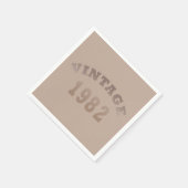 Geboren in 1982 op verjaardag servet (Hoek)