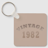 Geboren in 1982 op verjaardag sleutelhanger (Voorkant)