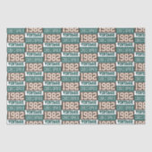 Geboren in 1982 tissuepapier (Voorkant)