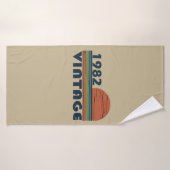 Geboren in 1982  verjaardagscadeau badhanddoek (Badhanddoek)