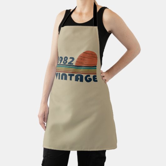 Geboren in 1982  verjaardagscadeau schort (Insitu)