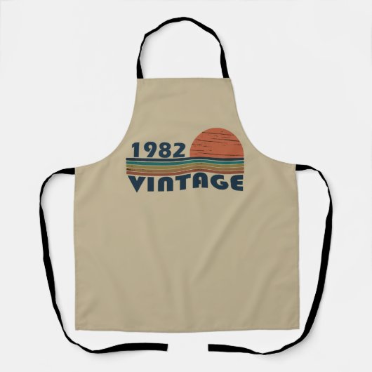 Geboren in 1982 verjaardagscadeau schort (Voorkant)