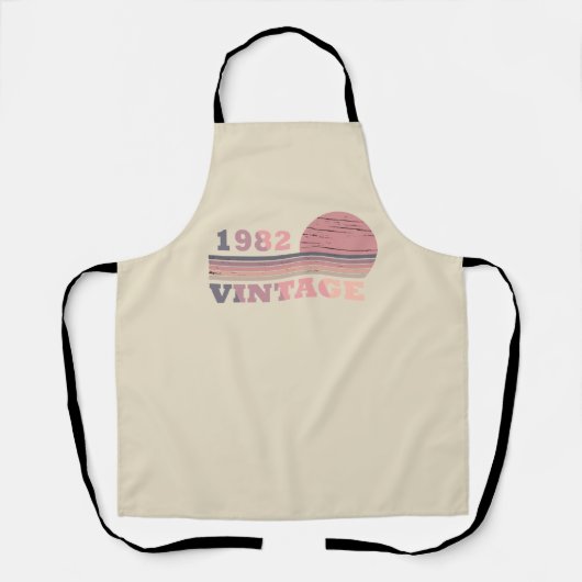 Geboren in 1982  verjaardagscadeau schort (Voorkant)