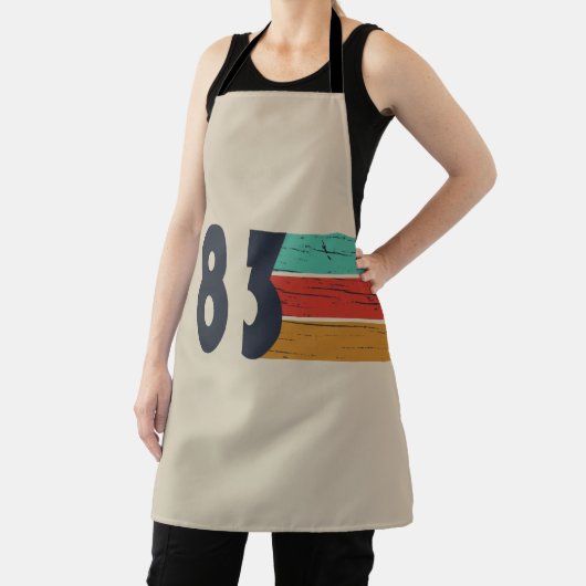 Geboren in 1983 op verjaardag schort (Insitu)