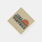 Geboren in 1983 op  verjaardag servet (Hoek)