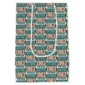 Geboren in 1983 Verjaardag Cadeau Medium Cadeauzakje (Achterkant)