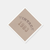 geboren in 1983  verjaardag servet (Hoek)