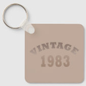 geboren in 1983  verjaardag sleutelhanger (Voorkant)