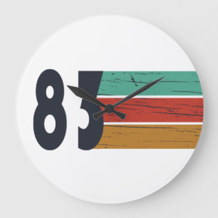 Geboren in 1983  verjaardagscadeau grote klok