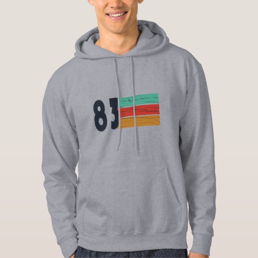 Geboren in 1983  verjaardagscadeau hoodie (Voorkant)