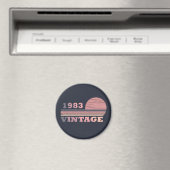 Geboren in 1983  verjaardagscadeau magneet (Insitu (Vaatwasser))