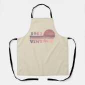 Geboren in 1983  verjaardagscadeau schort (Voorkant)