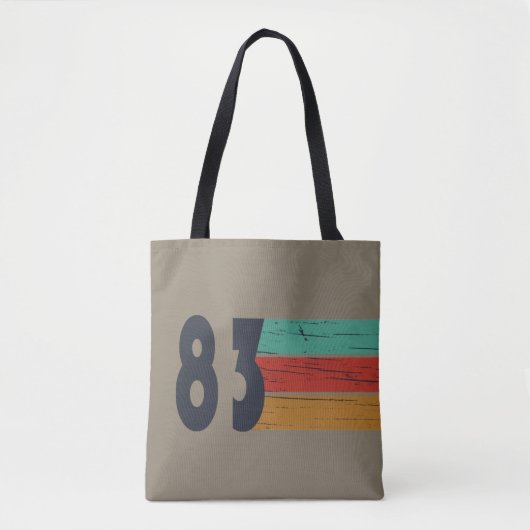 Geboren in 1983  verjaardagscadeau tote bag (Voorkant)