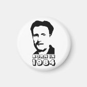 Geboren in 1984 (George Orwell) Magneet (Voorkant)