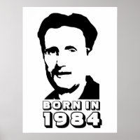 Geboren in 1984 (George Orwell) Poster