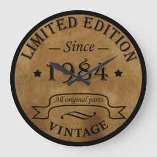 Geboren in 1984 op  verjaardag grote klok