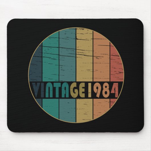 Geboren in 1984 op verjaardag muismat (Voorkant)