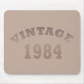 Geboren in 1984 op  verjaardag muismat (Voorkant)