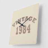 Geboren in 1984 op  verjaardag vierkante klok (Hoek)