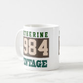 Geboren in 1984, speciaal geboortejaar koffiemok (Voorkant links)