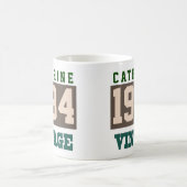 Geboren in 1984, speciaal geboortejaar koffiemok (Center)