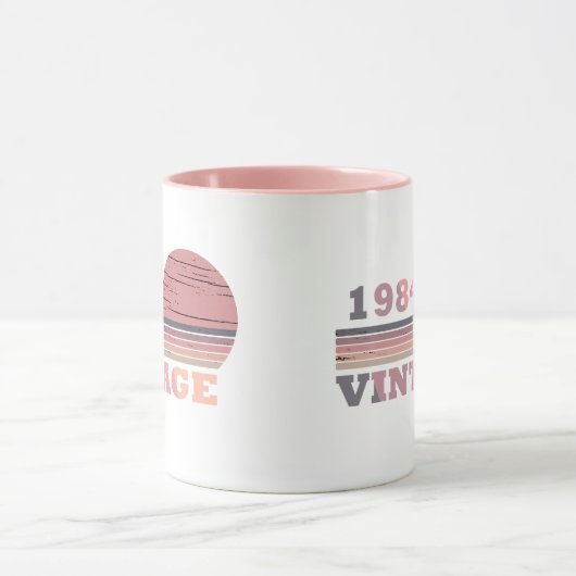 geboren in 1984  verjaardag mok (Midden)