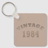 geboren in 1984  verjaardag sleutelhanger (Voorkant)