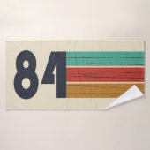 Geboren in 1984  verjaardagscadeau badhanddoek (Badhanddoek)