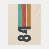 Geboren in 1984  verjaardagscadeau fleece deken (Voorkant)