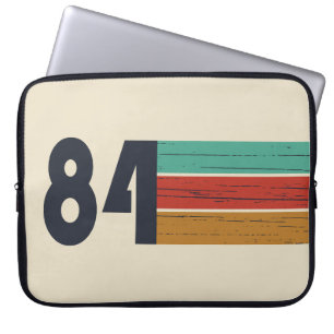 Geboren in 1984  verjaardagscadeau laptop sleeve