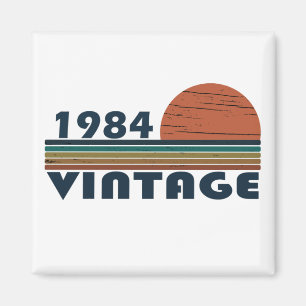 Geboren in 1984 verjaardagscadeau magneet