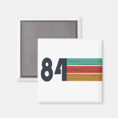 Geboren in 1984  verjaardagscadeau magneet (Voorkant / Achterkant)