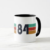 Geboren in 1984  verjaardagscadeau mok (Voorkant rechts)