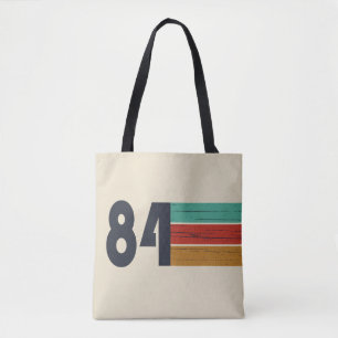 Geboren in 1984 verjaardagscadeau tote bag